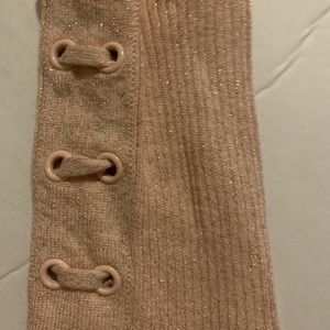 Women’s size large pink glitter brand new sweater with tags